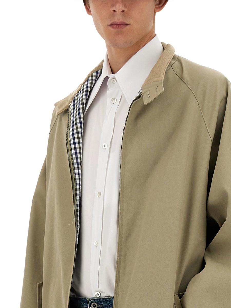 MAISON MARGIELA GIACCA CON DORSO BOMBATO