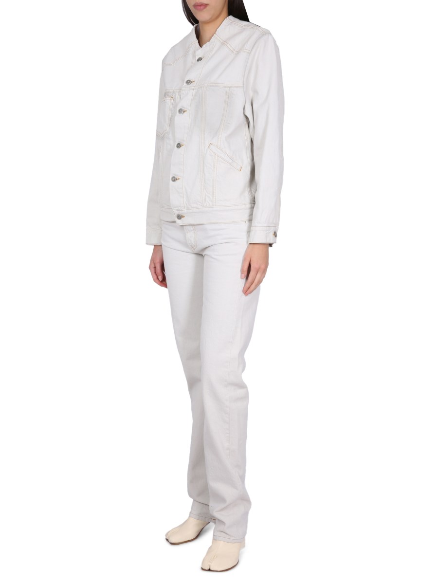 MAISON MARGIELA GIACCA IN DENIM DI COTONE