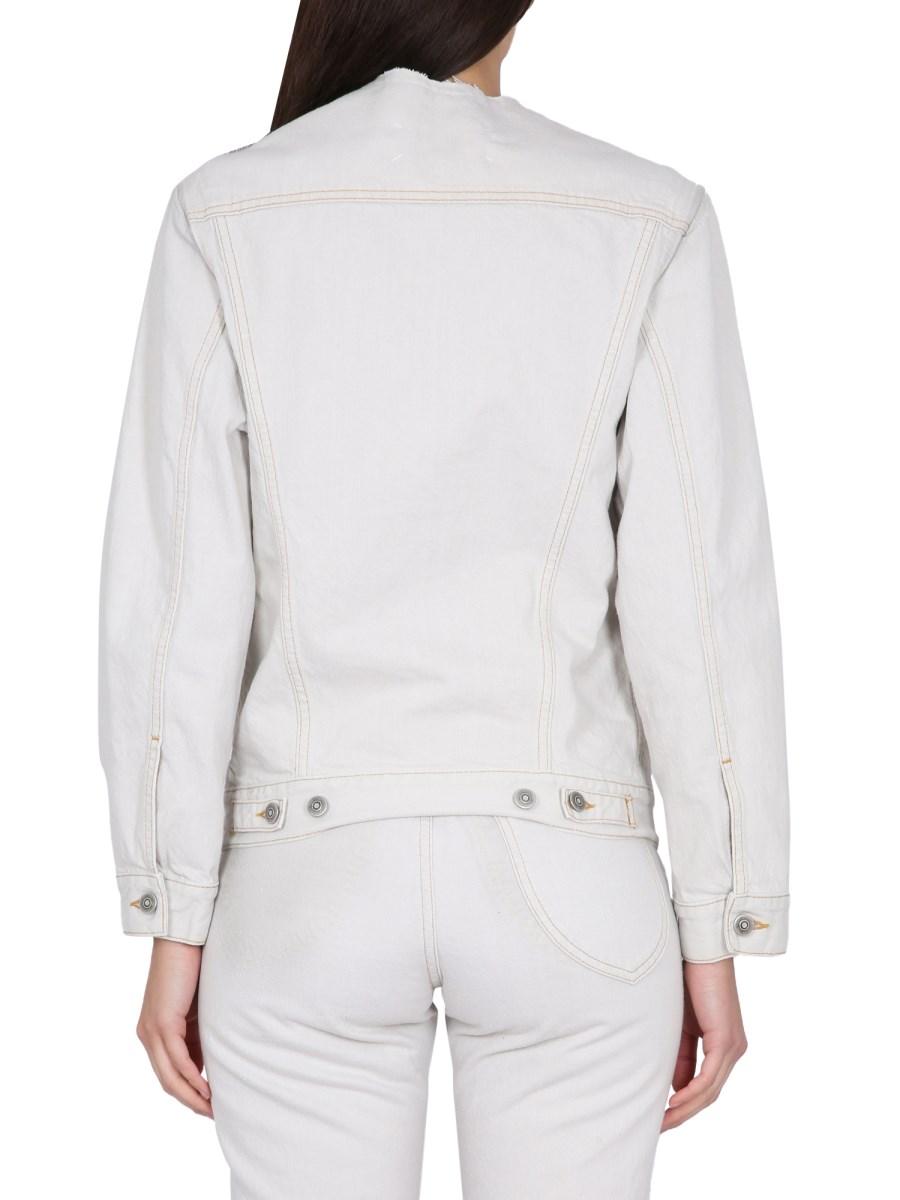 MAISON MARGIELA GIACCA IN DENIM DI COTONE