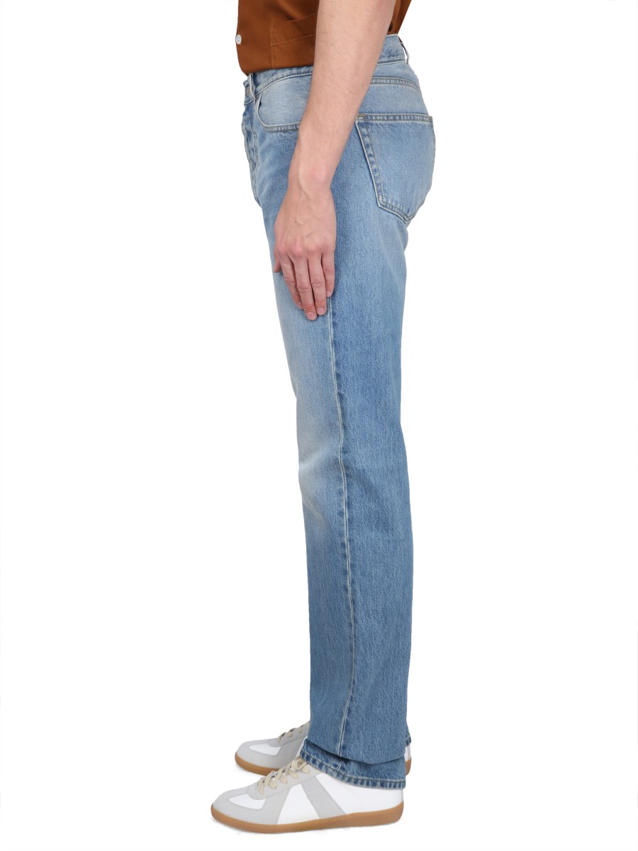 MAISON MARGIELA JEANS CINQUE TASCHE IN COTONE