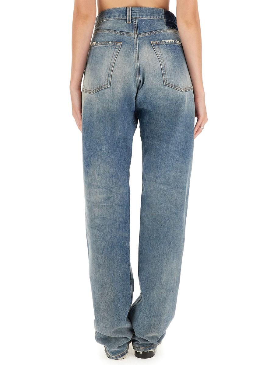 MAISON MARGIELA JEANS LOOSE CON TAGLIO DRITTO