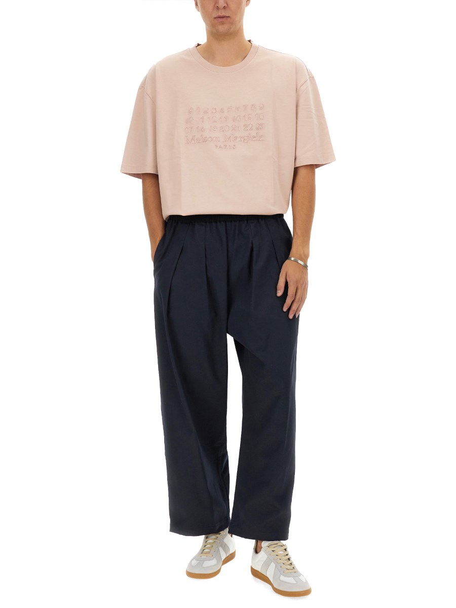 MAISON MARGIELA PANTALONE IN COTONE