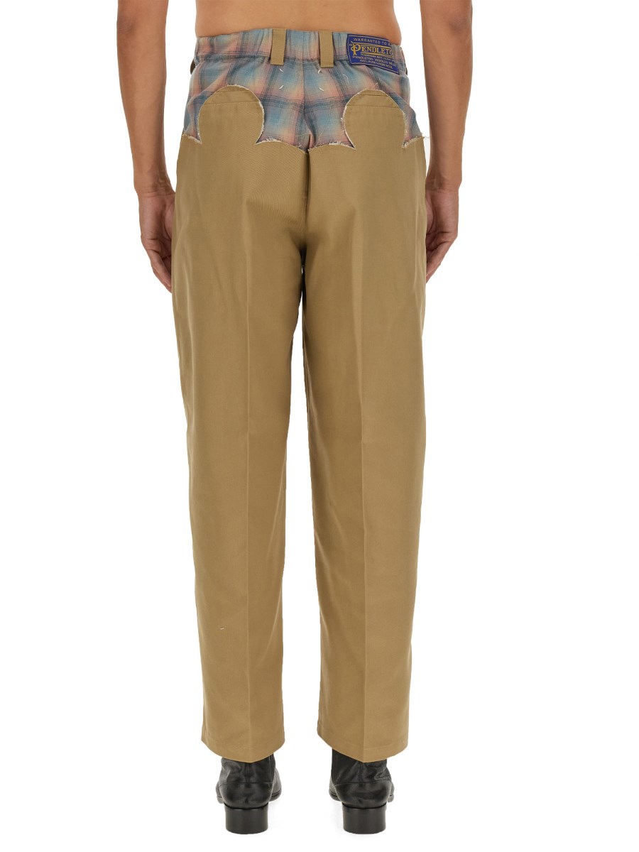MAISON MARGIELA PANTALONE IN LANA