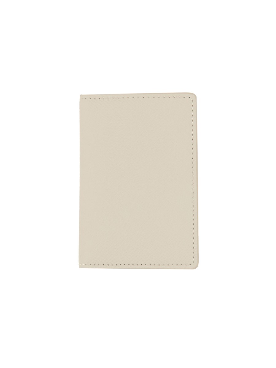 MAISON MARGIELA PORTACARTE BI-FOLD IN PELLE