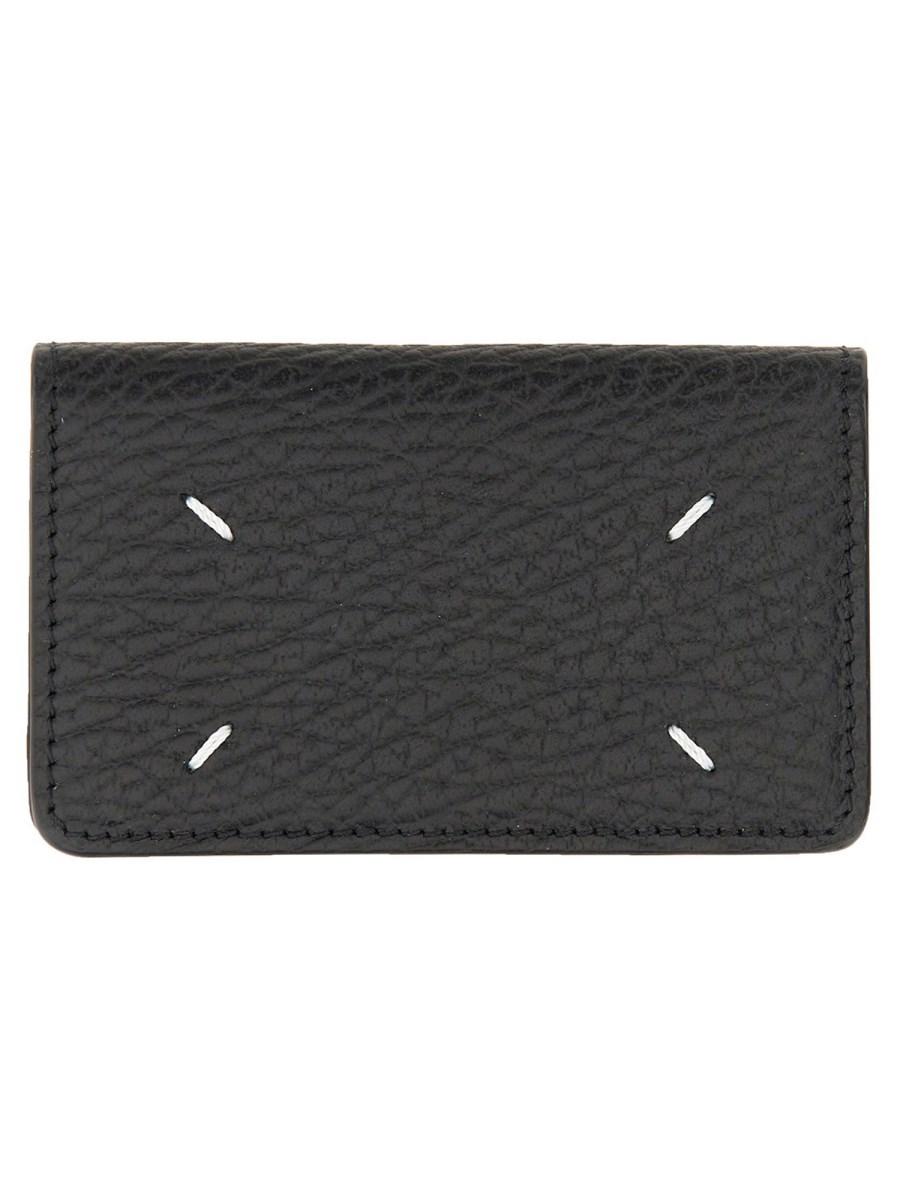 MAISON MARGIELA PORTACARTE COMPATTO FOUR STITCHES