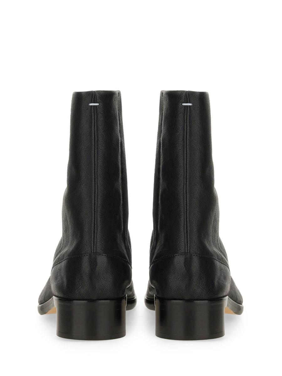 MAISON MARGIELA STIVALETTO TABI IN PELLE