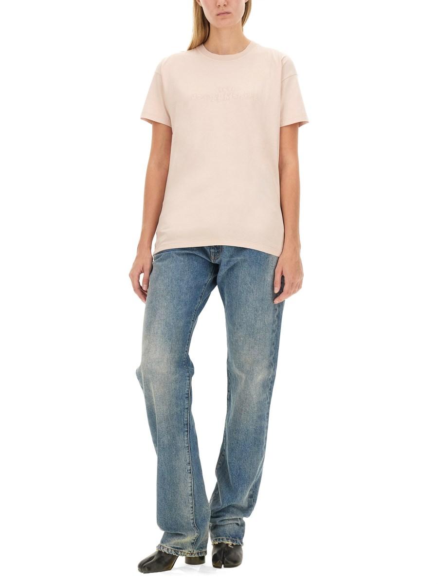 MAISON MARGIELA T-SHIRT CON LOGO