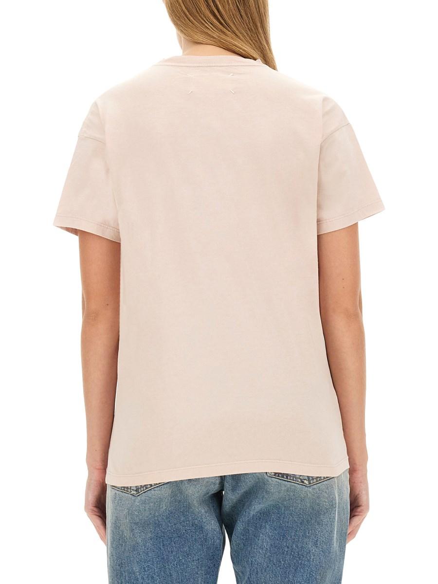 MAISON MARGIELA T-SHIRT CON LOGO