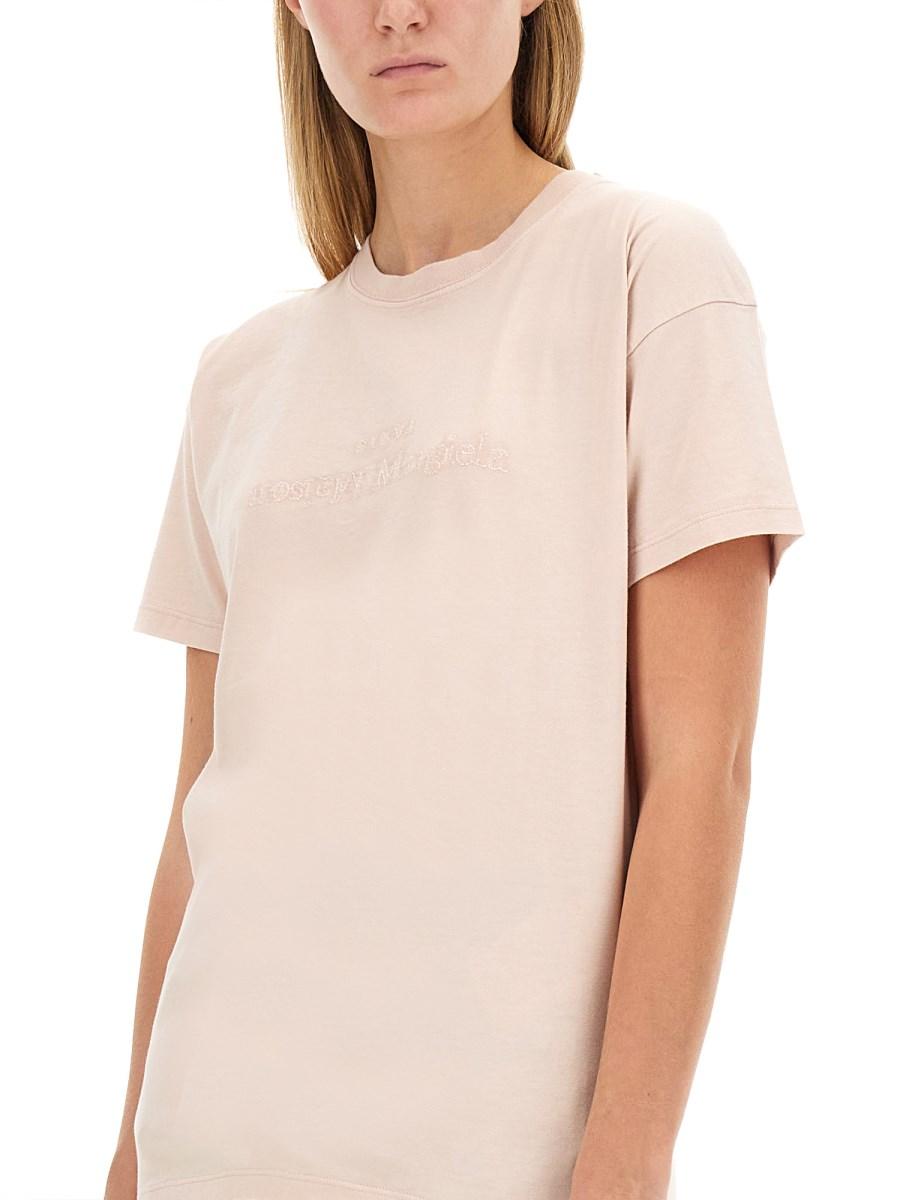 MAISON MARGIELA T-SHIRT CON LOGO
