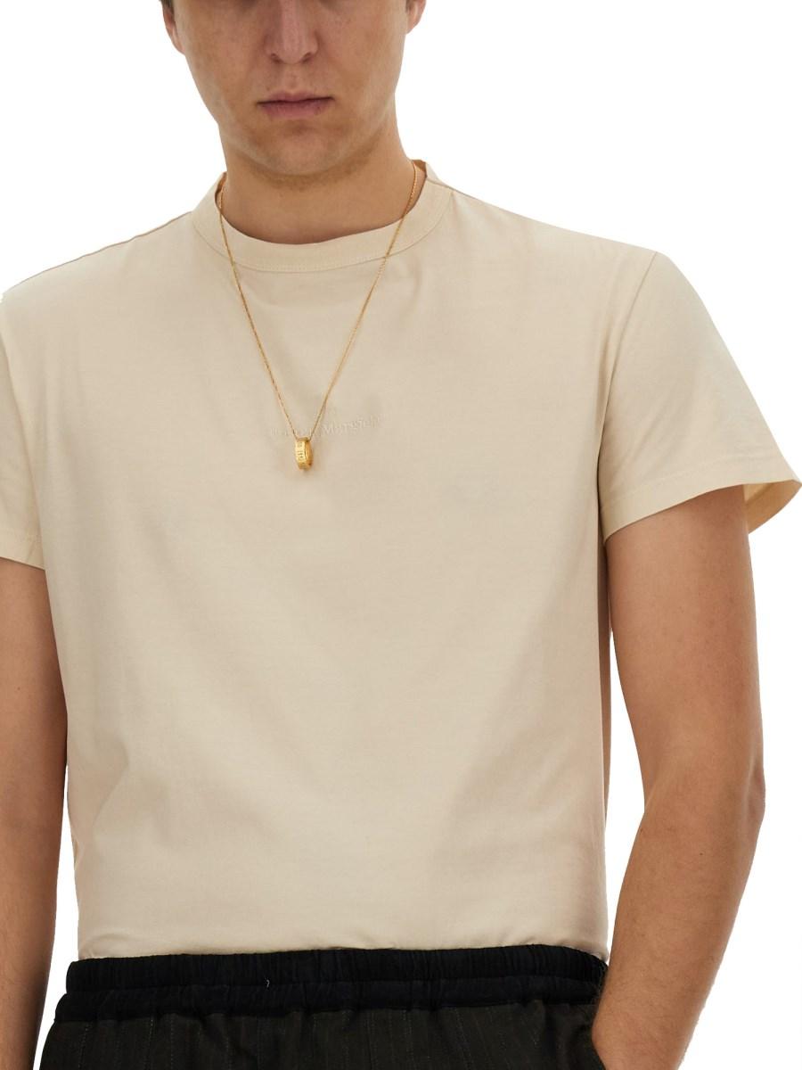 MAISON MARGIELA T-SHIRT IN JERSEY DI COTONE
