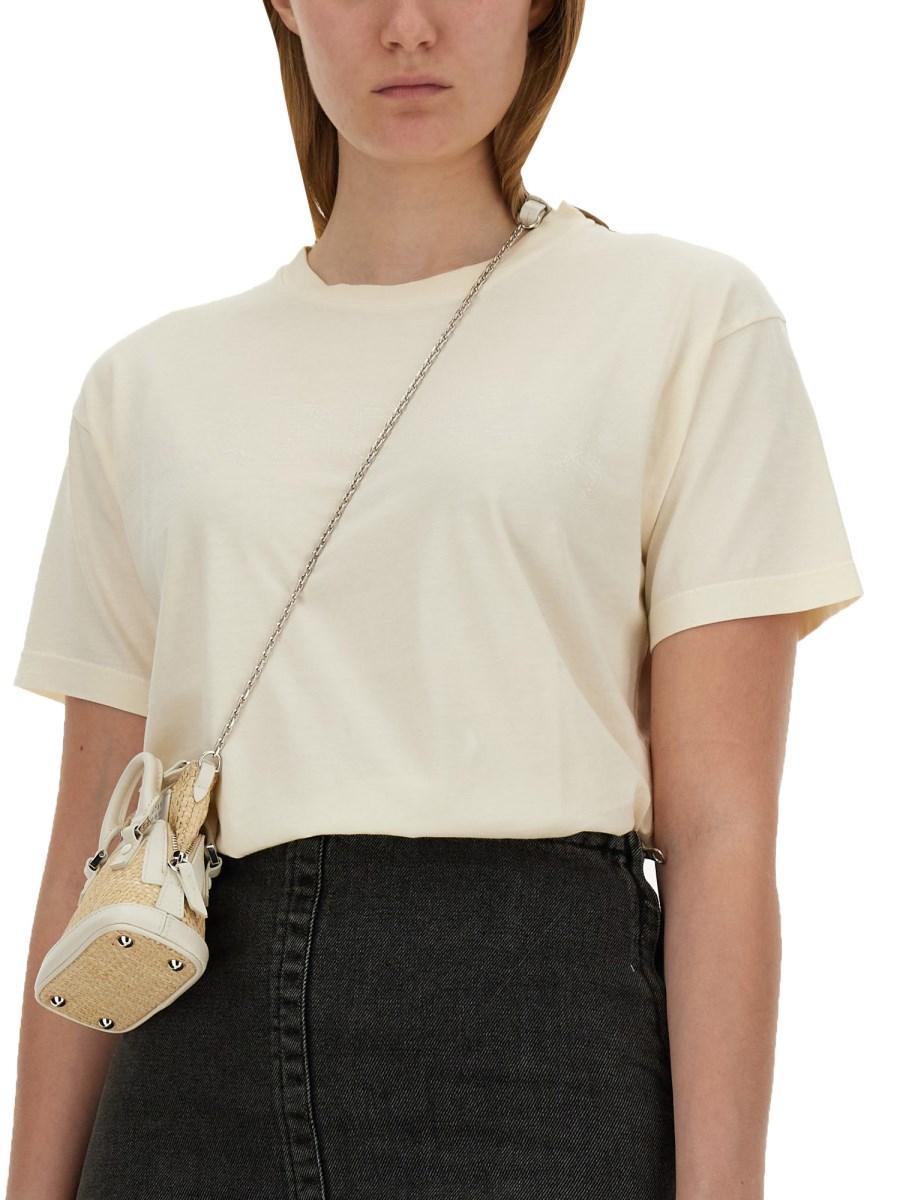 MAISON MARGIELA T-SHIRT IN JERSEY DI COTONE