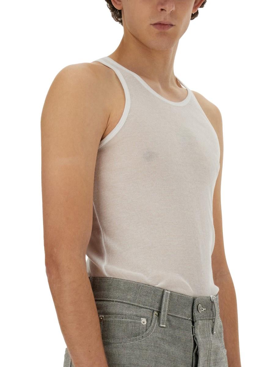 MAISON MARGIELA TANK TOP IN COTONE
