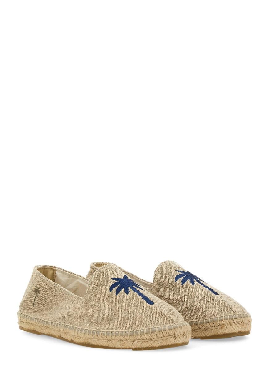 MANEBI ESPADRILLA CON LOGO IN SUEDE