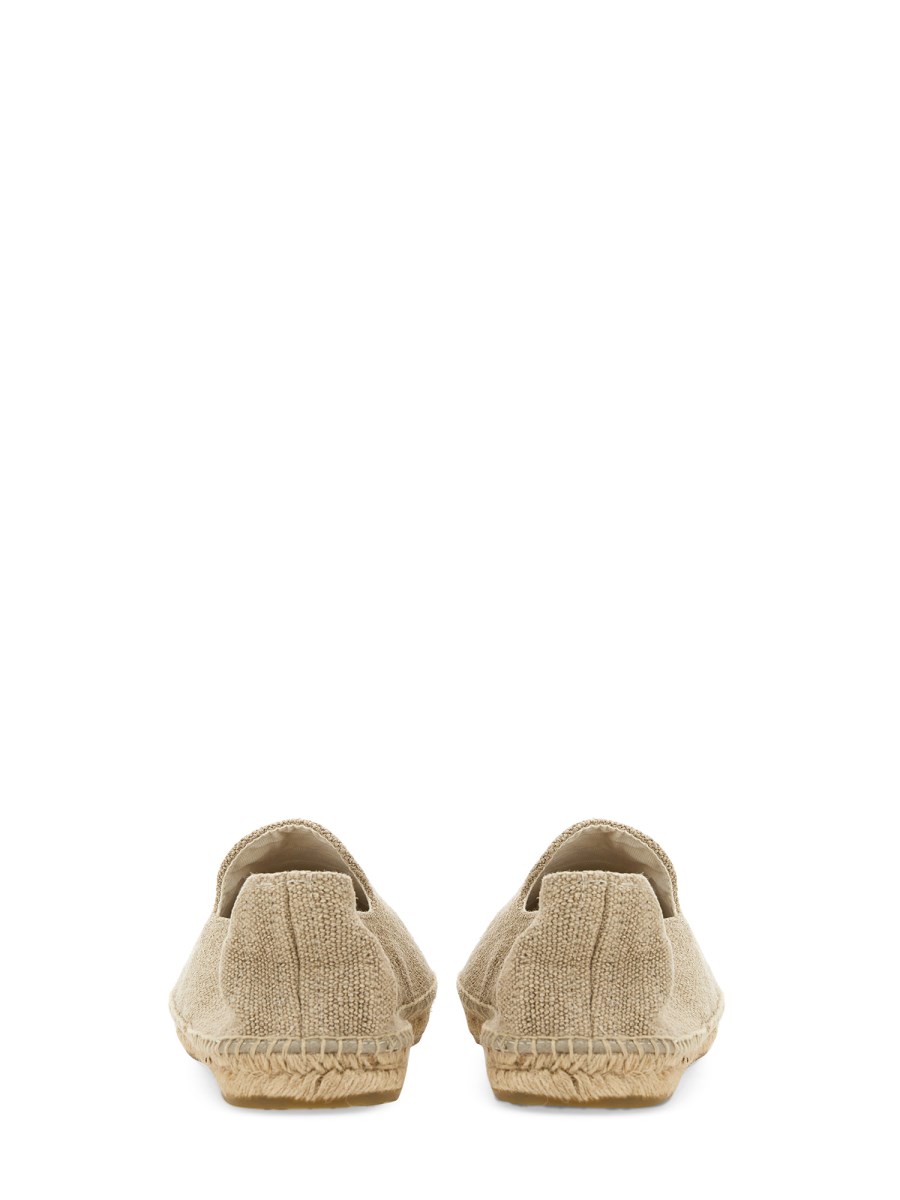 MANEBI ESPADRILLA CON LOGO IN SUEDE