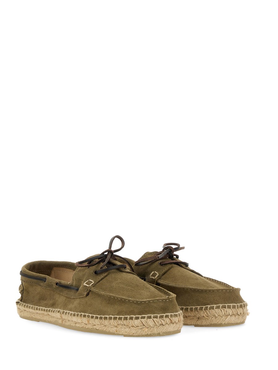 MANEBI ESPADRILLA DA BARCA IN SUEDE