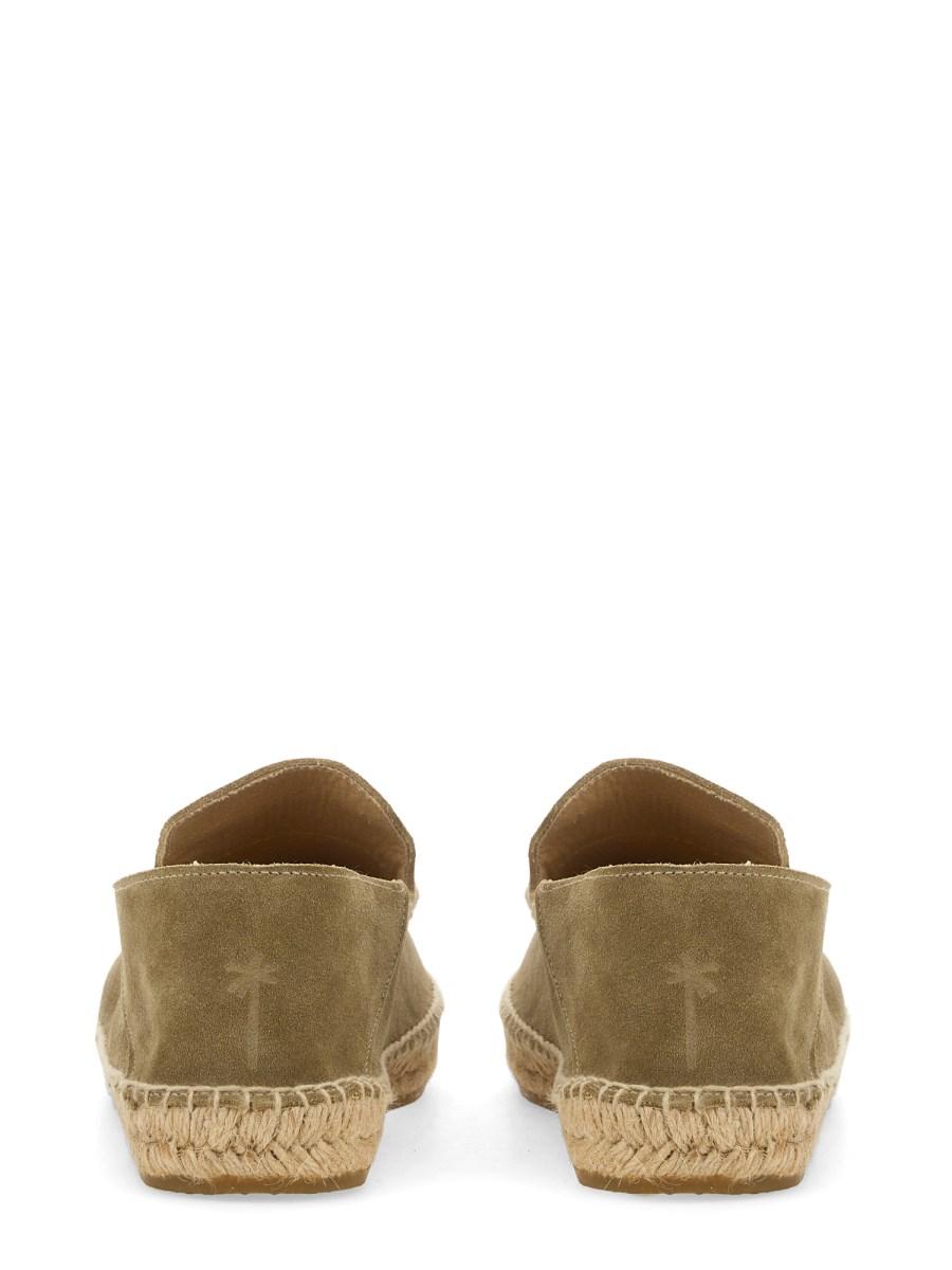 MANEBI ESPADRILLA IN PELLE SUEDE