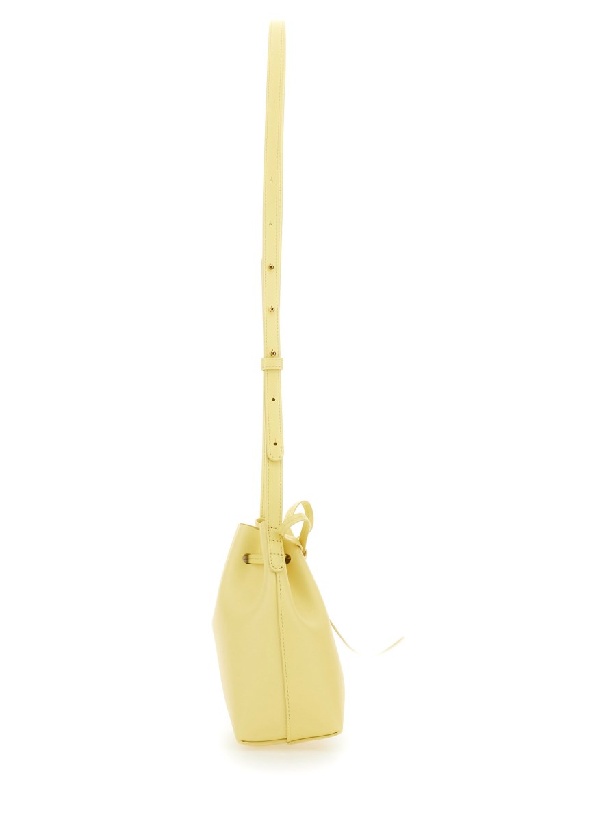 MANSUR GAVRIEL BORSA MINI MINI BUCKET IN PELLE