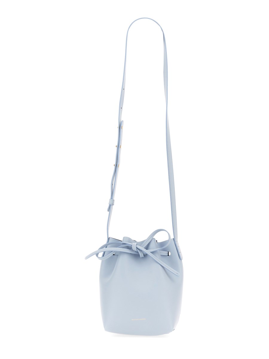 MANSUR GAVRIEL BORSA MINI MINI BUCKET IN PELLE