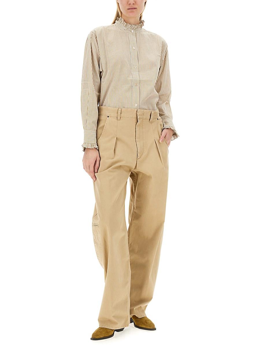 MARANT ÉTOILE CAMICIA "SAOLI" IN COTONE