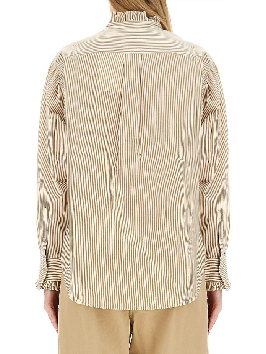 MARANT ÉTOILE CAMICIA "SAOLI" IN COTONE