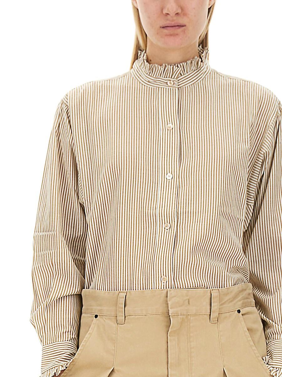 MARANT ÉTOILE CAMICIA "SAOLI" IN COTONE