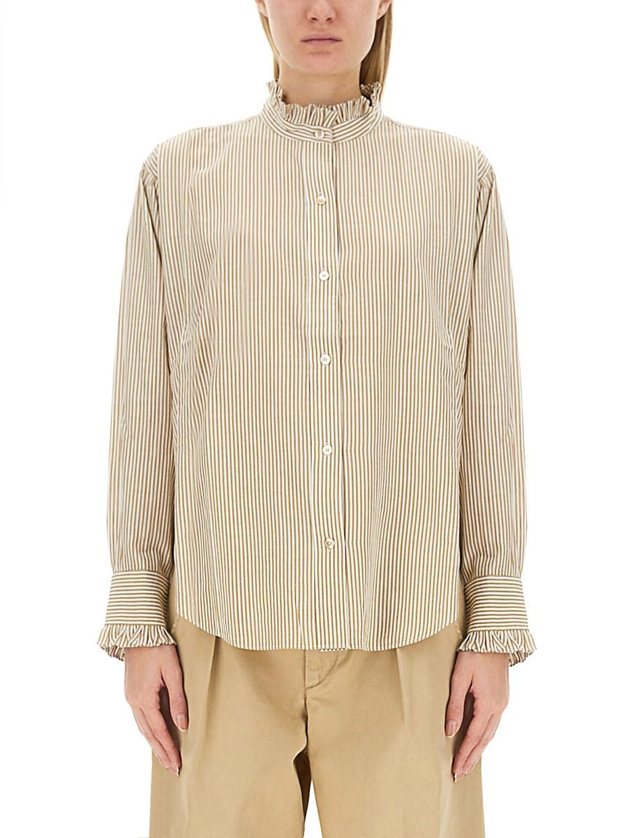 MARANT ÉTOILE CAMICIA "SAOLI" IN COTONE