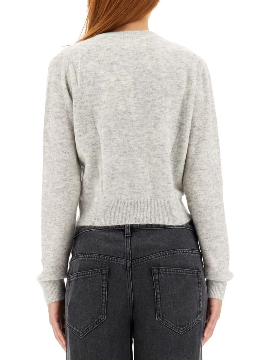 MARANT ÉTOILE CARDIGAN AMENITA IN LANA