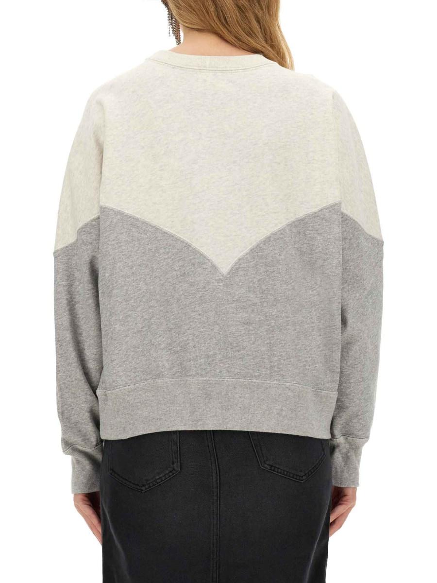 MARANT ÉTOILE FELPA HOUSTON IN COTONE