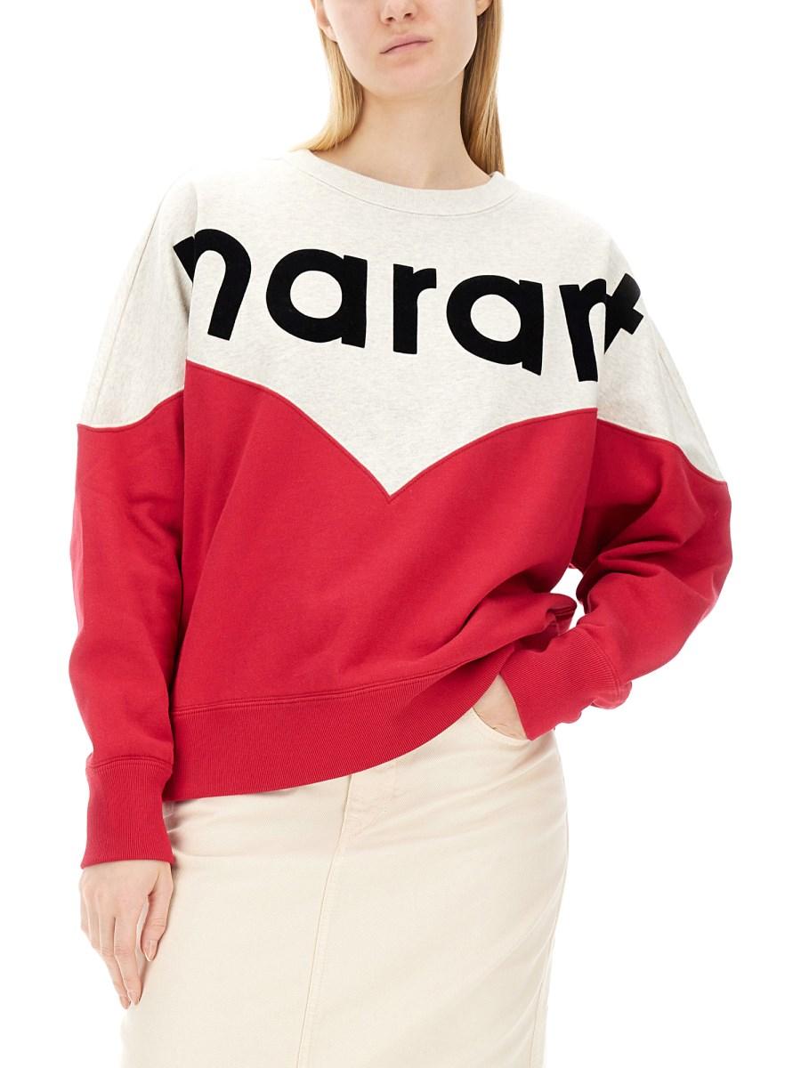 MARANT ÉTOILE FELPA "HOUSTON" IN COTONE