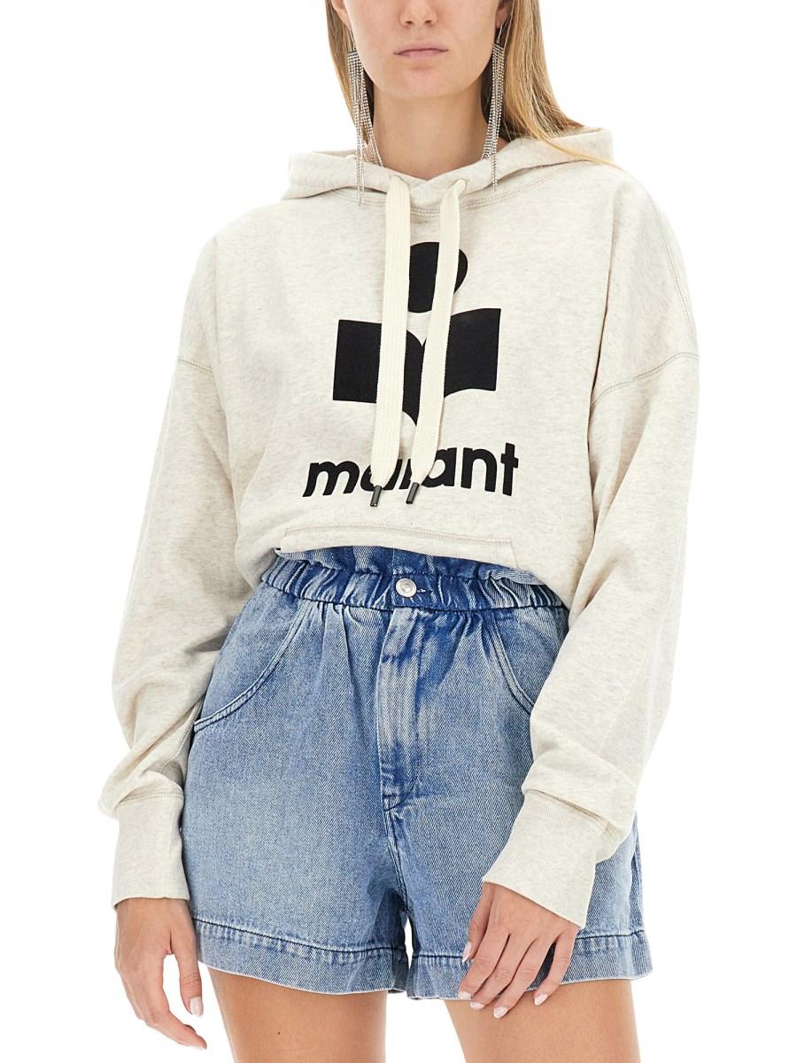 MARANT ÉTOILE FELPA "MANSEL" IN COTONE
