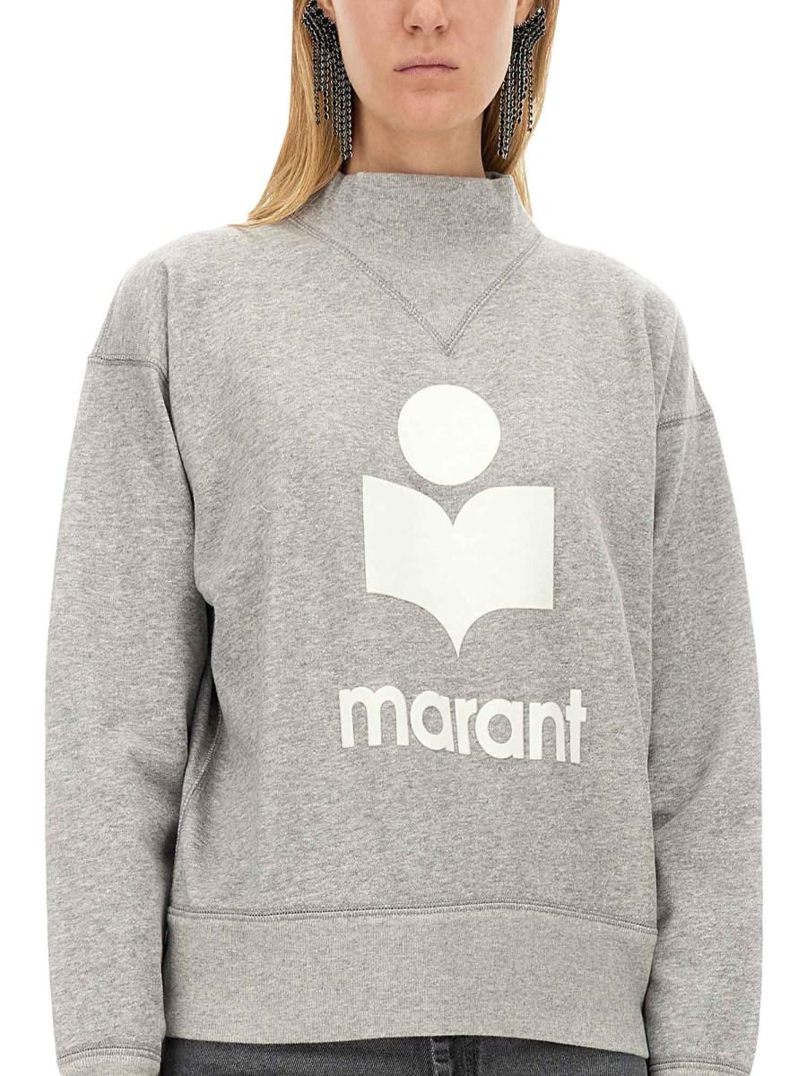 MARANT ÉTOILE FELPA "MOBY" IN COTONE
