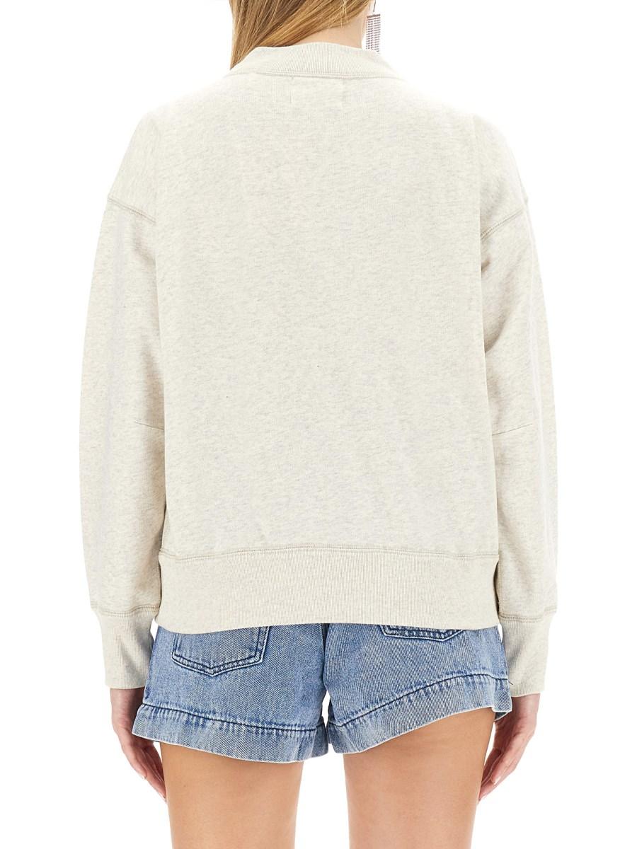 MARANT ÉTOILE FELPA "MOBY" IN COTONE