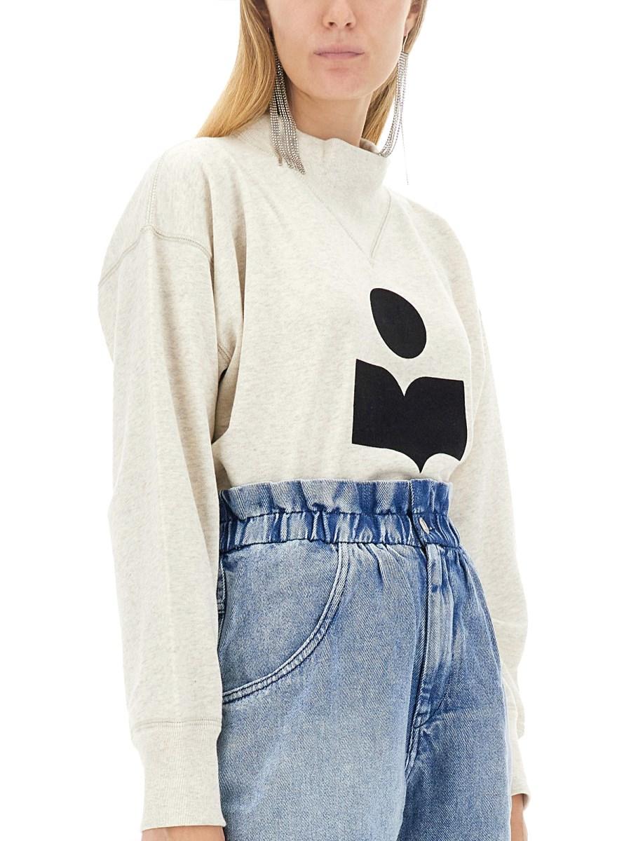 MARANT ÉTOILE FELPA "MOBY" IN COTONE
