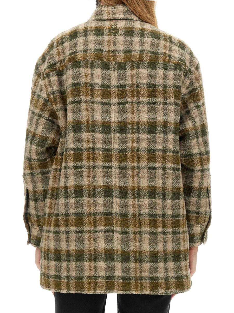 MARANT ÉTOILE GIACCA CAMICIA HARVELI