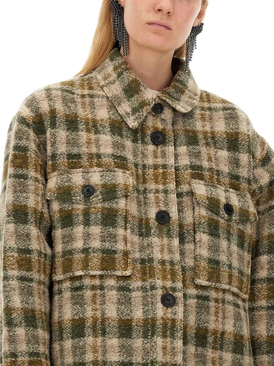 MARANT ÉTOILE GIACCA CAMICIA HARVELI