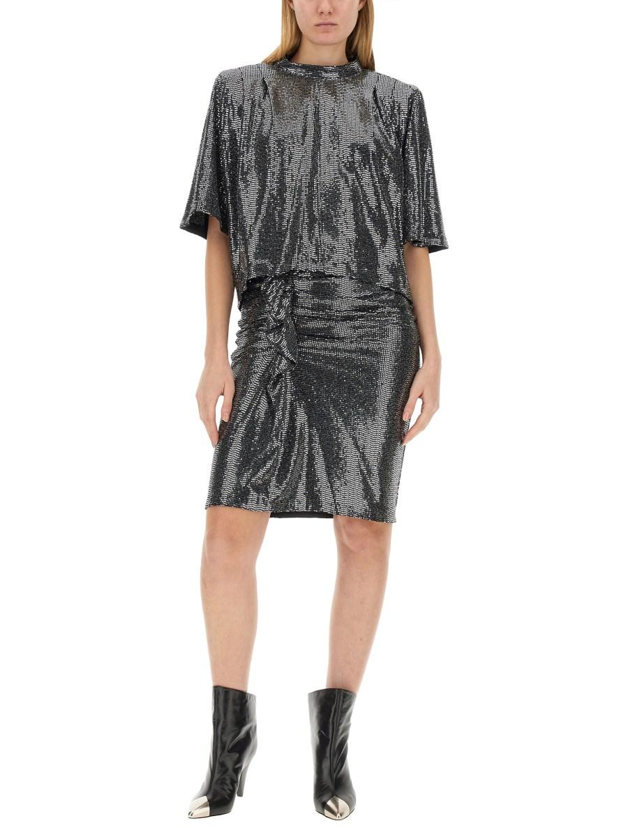 MARANT ÉTOILE GONNA MIDI "DOLENE"