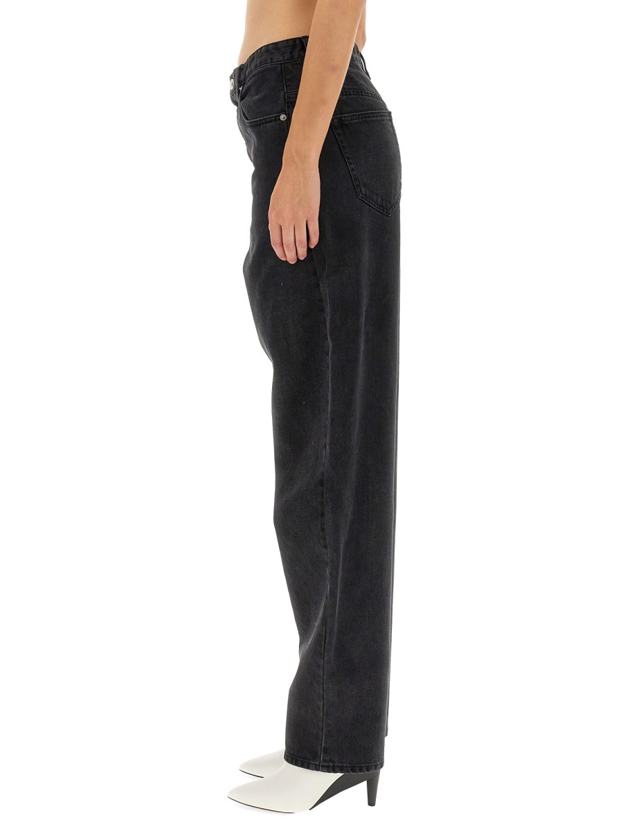 MARANT ÉTOILE JEANS CORSY IN DENIM DI COTONE
