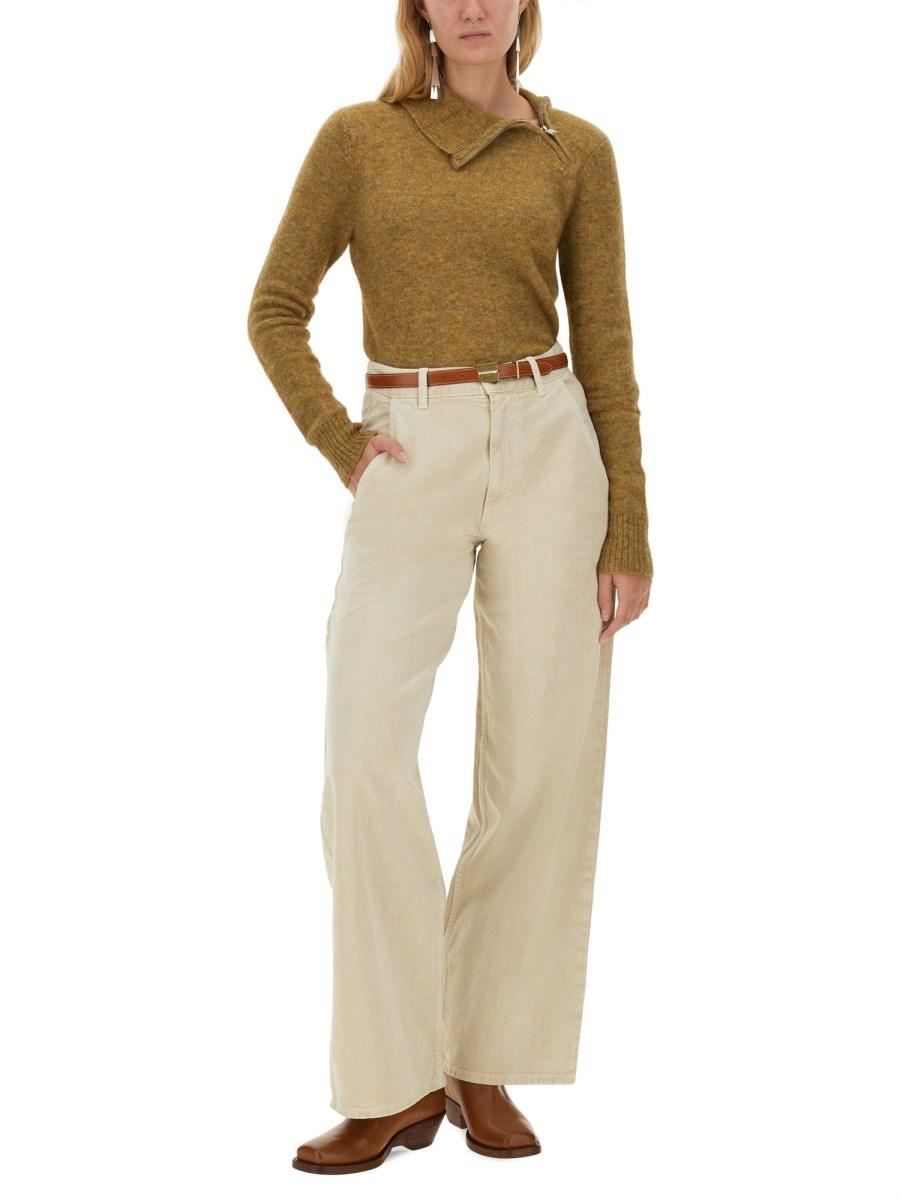 MARANT ÉTOILE JEANS SOLENE IN DENIM