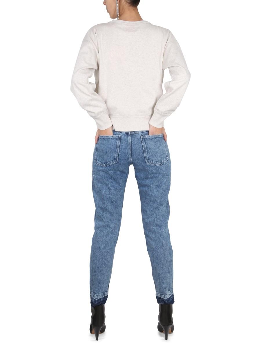 MARANT ÉTOILE JEANS "SULANOA" IN DENIM DI COTONE
