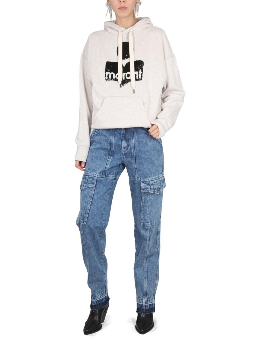 MARANT ÉTOILE JEANS "VAYONEO" IN DENIM DI COTONE