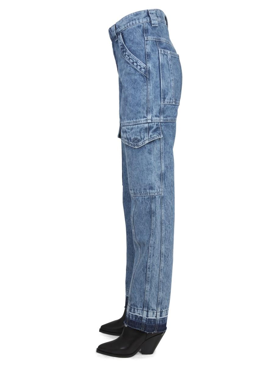 MARANT ÉTOILE JEANS "VAYONEO" IN DENIM DI COTONE