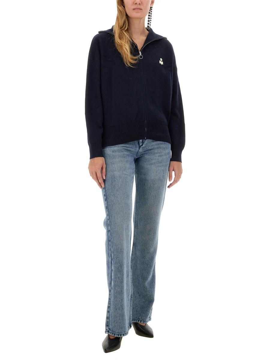 MARANT ÉTOILE MAGLIA AXELLE IN COTONE