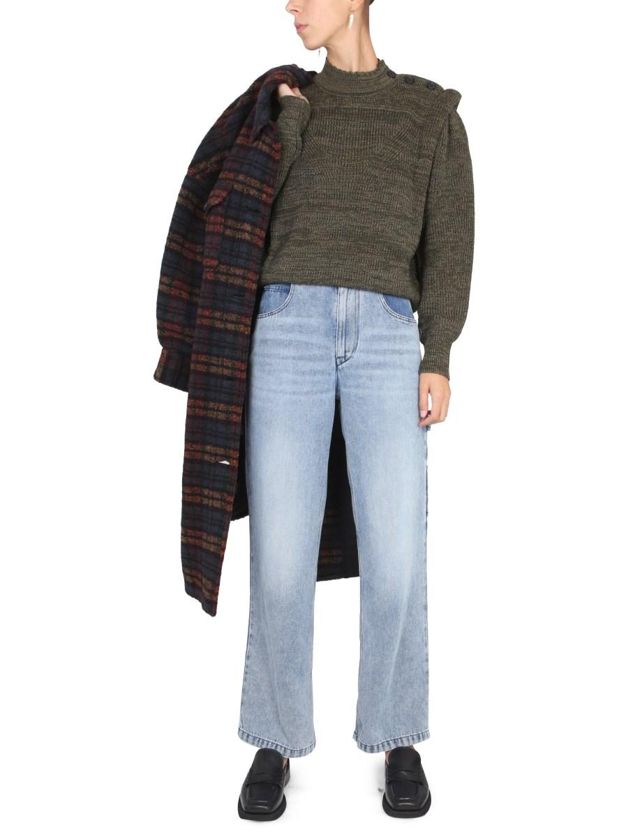 MARANT ÉTOILE MAGLIA "MEERYA" IN LANA MERINO
