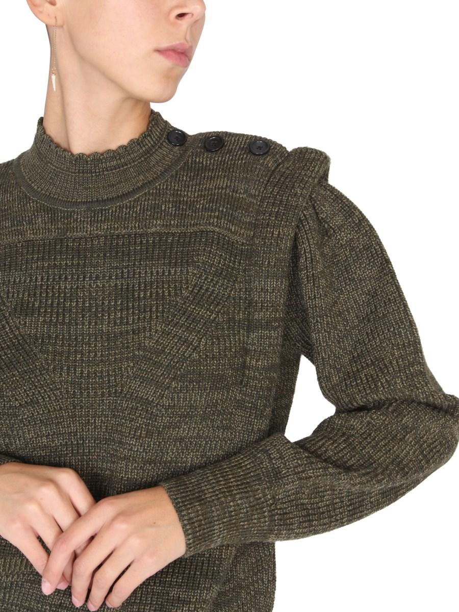 MARANT ÉTOILE MAGLIA "MEERYA" IN LANA MERINO