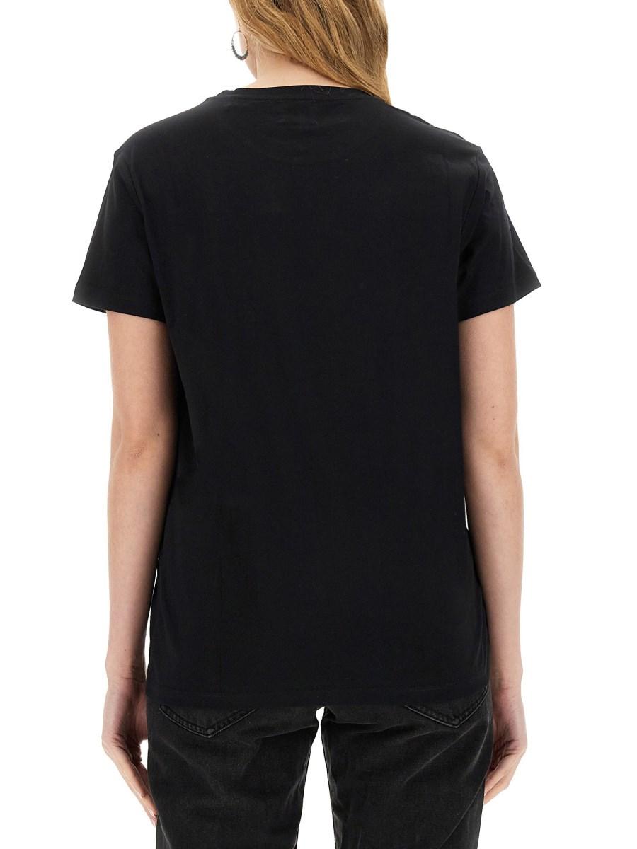 MARANT ÉTOILE T-SHIRT "ABY" IN JERSEY DI COTONE