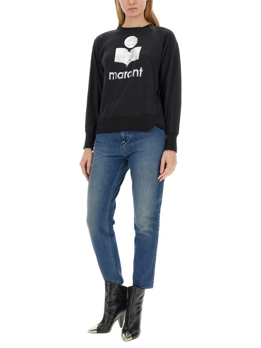 MARANT ÉTOILE T-SHIRT KLOWIA IN LINO