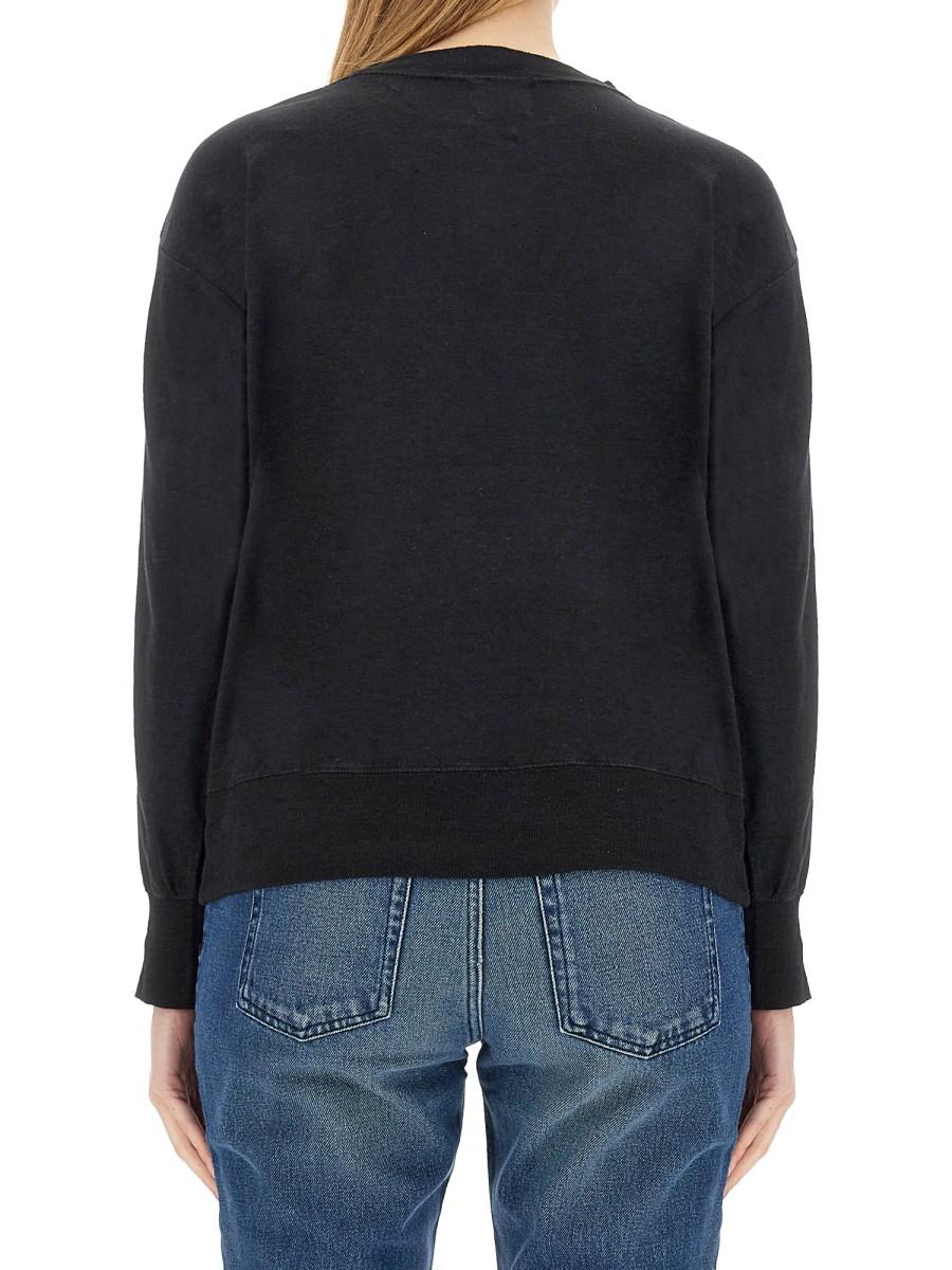 MARANT ÉTOILE T-SHIRT KLOWIA IN LINO