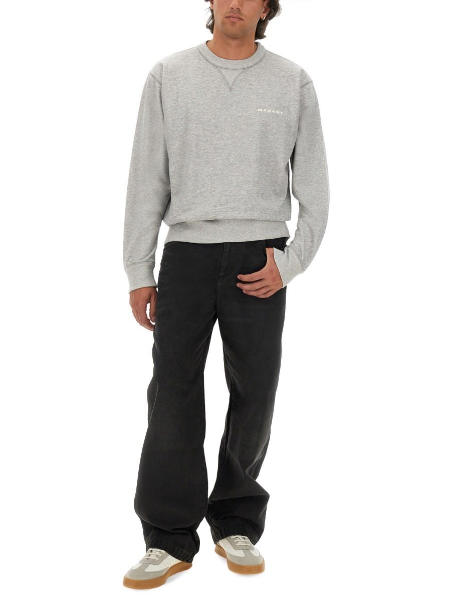MARANT FELPA IN COTONE CON LOGO