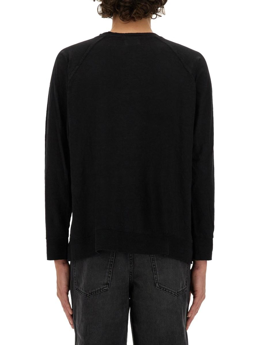 MARANT T-SHIRT "KIEFFER" IN LINO