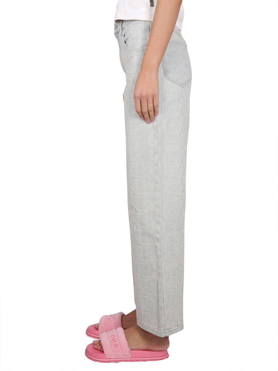 MARC JACOBS JEANS MONOGRAM IN DENIM DI COTONE